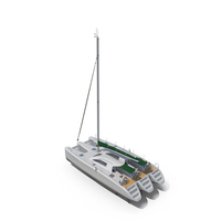 White Trimaran PNG & PSD Images