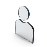 Glass Man Symbol PNG & PSD Images