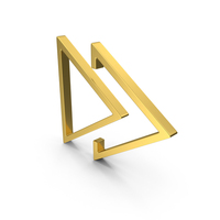 Gold Fast Forward Symbol PNG & PSD Images