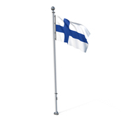 Finland Cloth Flag Stand PNG & PSD Images