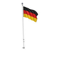 Germany Cloth Flag Stand PNG & PSD Images