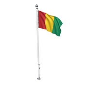 Guinea Cloth Flag Stand PNG & PSD Images