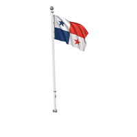 Panama Cloth Flag Stand PNG & PSD Images