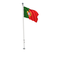 Portugal Cloth Flag Stand PNG & PSD Images