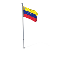 Venezuela Cloth Flag Stand PNG & PSD Images
