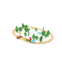 Toy Train Set PNG & PSD Images