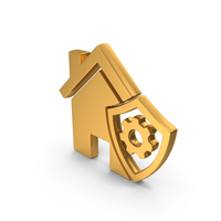 Home Secure Gear Settings Gold PNG & PSD Images