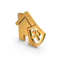 Gold Home Repair Symbol PNG & PSD Images