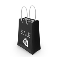 Sale  Shopping Bag Black And White) PNG & PSD Images