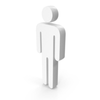 Gents Toilet Single White PNG & PSD Images