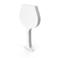 Wine Glass Utensils White PNG & PSD Images