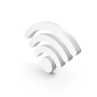 Wi Fi Symbol White PNG & PSD Images
