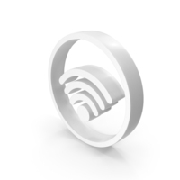 Wi Fi Symbol White PNG & PSD Images