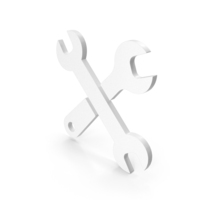 Wrench White PNG & PSD Images