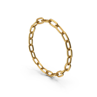Gold Chain Circle PNG & PSD Images