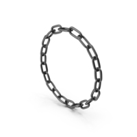 Black Chain Circle PNG & PSD Images