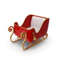 Christmas Sleigh PNG & PSD Images