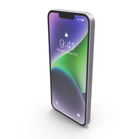 Apple iPhone 14 Purple PNG & PSD Images