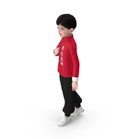 亚洲男孩传统服装PNG和PSD图像