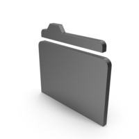 Icon Folder Black PNG & PSD Images