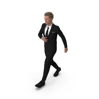 Man In Classic Suit Walking PNG & PSD Images