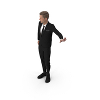 Man In Classic Suit Leaning Against The Wall PNG & PSD Images