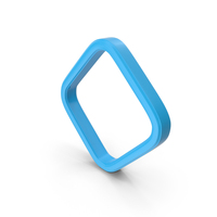 Blue Diamond Frame PNG & PSD Images