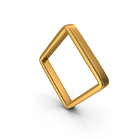 Gold Diamond Frame PNG & PSD Images