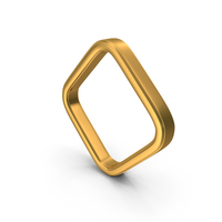 Gold Diamond Frame PNG & PSD Images
