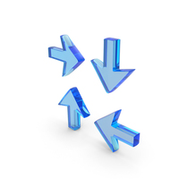 Arrows Glass PNG & PSD Images