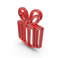 GIFT BOX Glass PNG & PSD Images
