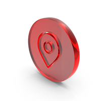 Location Symbol Glass PNG & PSD Images