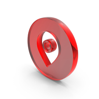 Location Symbol Glass PNG & PSD Images