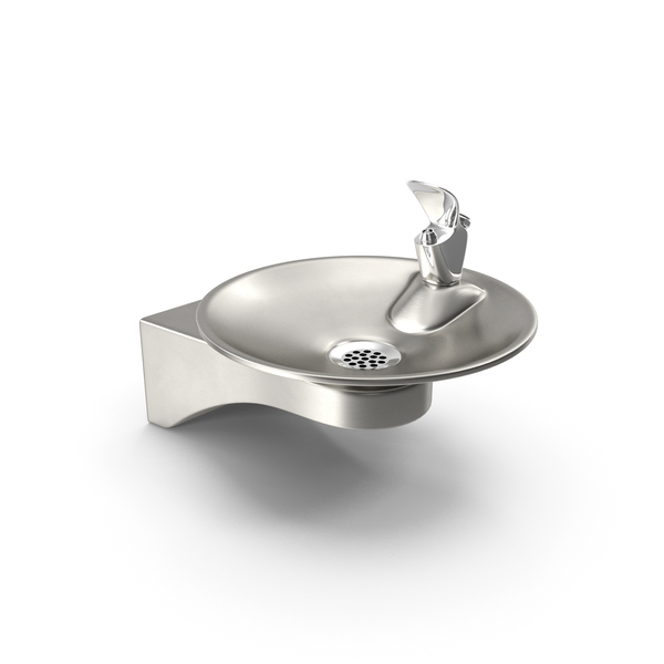 Vandal Resistant Drinking Fountain PNG & PSD Images