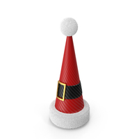 ChristMast Cone Hat PNG和PSD图像