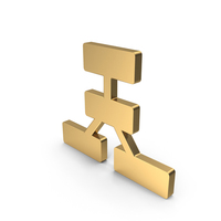 Gold Chart Icon PNG & PSD Images