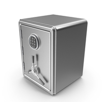 Steel Safe With Closed Door PNG & PSD Images