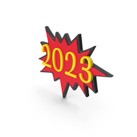 Comic Design Speech Bubble Symbol 2023 PNG & PSD Images