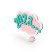 Comic Design Speech Bubble Symbol 2023 PNG & PSD Images