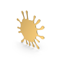 Golden Splash PNG & PSD Images