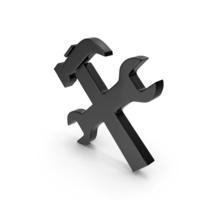 Black Under Construction Icon PNG & PSD Images