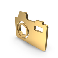 Gold Camera Icon PNG & PSD Images