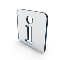 Glass Info Icon PNG & PSD Images