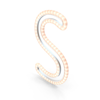 Christmas LED Garland Letter S PNG & PSD Images