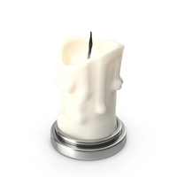 White Candle PNG & PSD Images