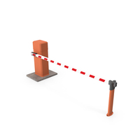 Parking Barrier Orange PNG & PSD Images