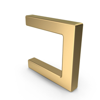 Gold Japanese Katakana KO PNG & PSD Images