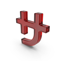 Red Glass Japanese Katakana SA PNG & PSD Images