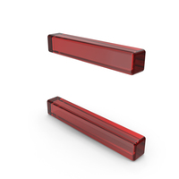 Red Glass Japanese Katakana NI PNG & PSD Images