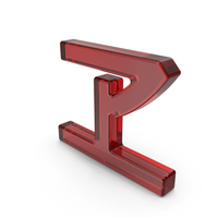 Red Glass Japanese Katakana WE PNG & PSD Images